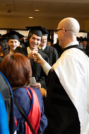 BYU- Idaho students participate in graduation