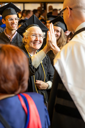 BYU- Idaho students participate in graduation