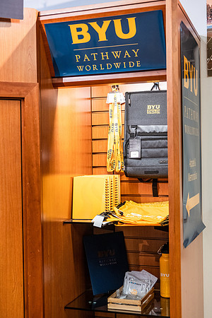 Photos of the interior of the Bookstore.
