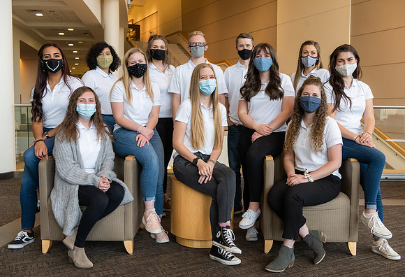 Group photo of the Student Living Council.