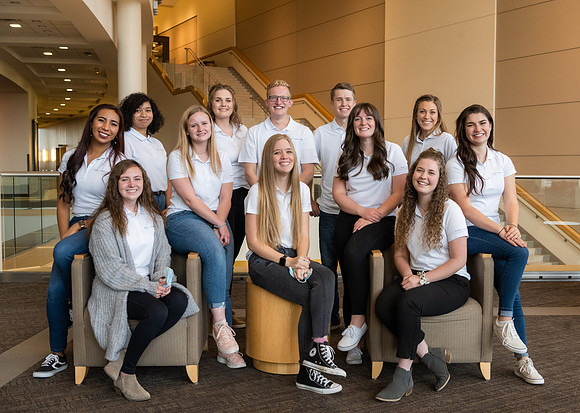 Group photo of the Student Living Council.
