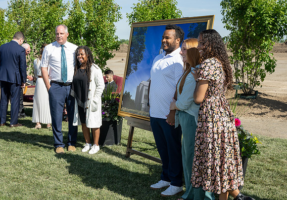 Teton River Temple Groundbreaking - June 2024