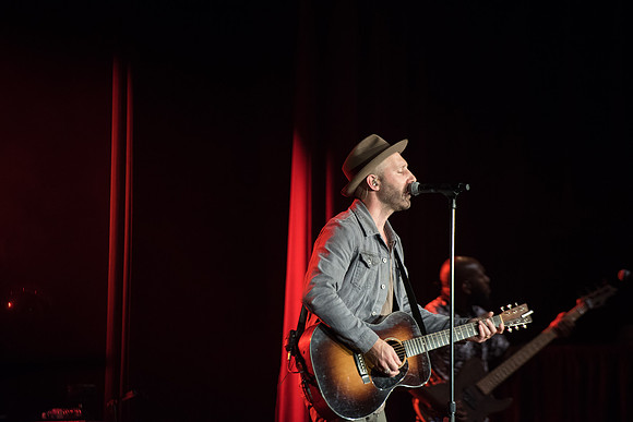 Songwriter and Singer, Mat Kearney, performs at BYU-Idaho.