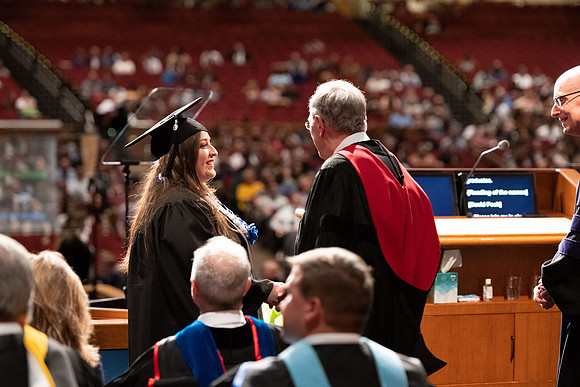 Convocation for the College of Education and Human Development.