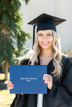 Graduates outside the Taylor Building