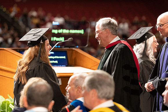 Convocation for the College of Education and Human Development.