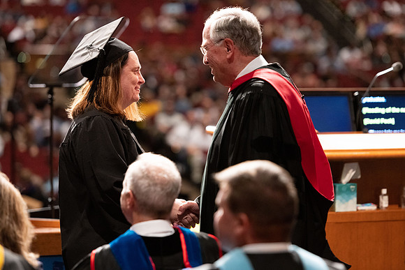 Convocation for the College of Education and Human Development.