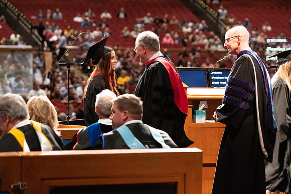 Convocation for the College of Education and Human Development.