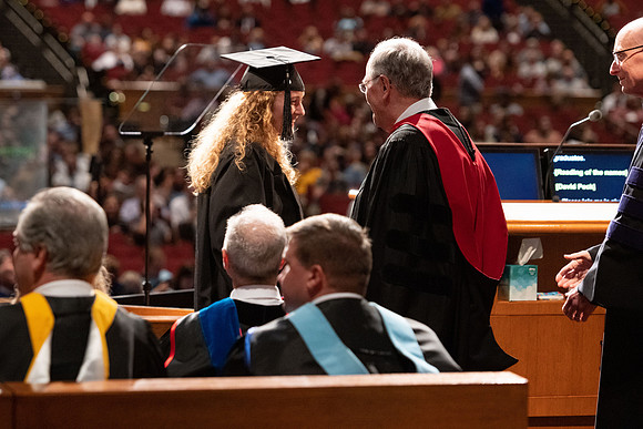 Convocation for the College of Education and Human Development.