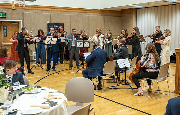 Eliza R. Snow Society, Evening of Honors, honoring Kevin Call for his years of service to the Arts.