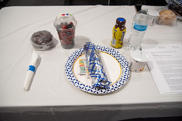 Breakfast served at the Housing and Student Living Morningside.