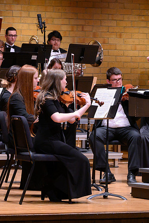 The BYU-Idaho Symphony Orchestra preformed a concert under the direction of Dr. Robert Tueller. The concert included pieces from Nikolai Rimsky-Korsakov Scheherazade and Ludwig van Beethoven.