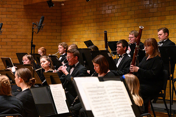 The BYU-Idaho Symphony Orchestra preformed a concert under the direction of Dr. Robert Tueller. The concert included pieces from Nikolai Rimsky-Korsakov Scheherazade and Ludwig van Beethoven.