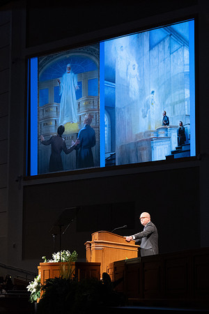 BYU-Idaho devotional with Elder James W. McConkie III, General Authority Seventy.