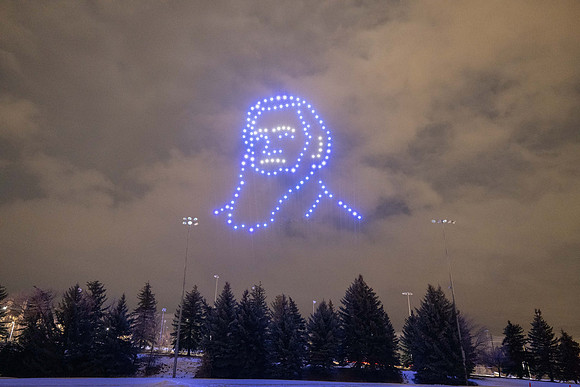 Winter Fest Drone Show - Feb 2025