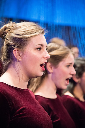 David Archuleta and Nathan Pacheco were the featured guests at BYU-Idaho's annual Christmas concert in the BYU-Idaho Center. They performed with the Symphony Orchestra, combined choirs, and other stud
