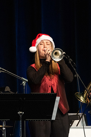 Sound Alliance and Vocal Union perform Swinging Christmas in the Hart Gym.