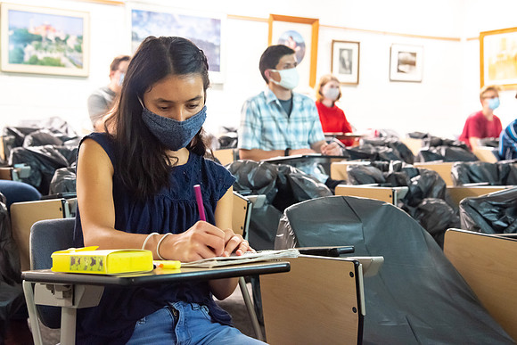 Socially Distant Classroom - Aug 2020