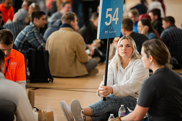 New BYUI students participate in service projects during Get Connected in the Winter 2022 semester.