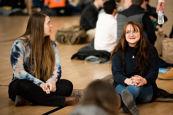 New BYUI students participate in service projects during Get Connected in the Winter 2022 semester.