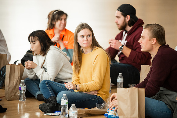 New BYUI students participate in service projects during Get Connected in the Winter 2022 semester.