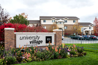 University Village married student housing.