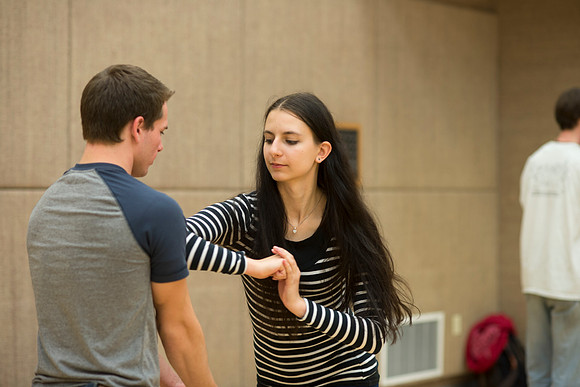 A defense class was offered during the Life Skills Blitz week.