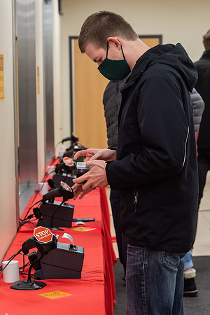 Student on campus - Jan 2021