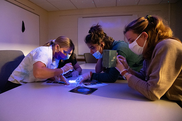Students enjoy activities while wearing face masks to kick off the fall semester.