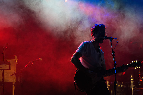 Songwriter and Singer, Mat Kearney, performs at BYU-Idaho.