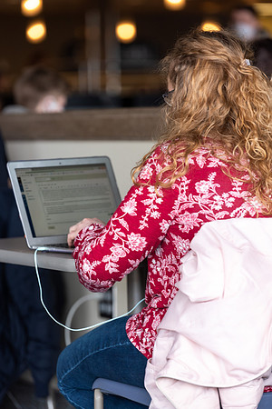 Student on campus - Jan 2021