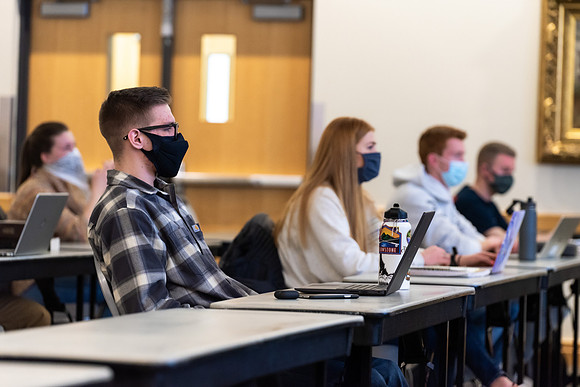 Student on campus - Jan 2021