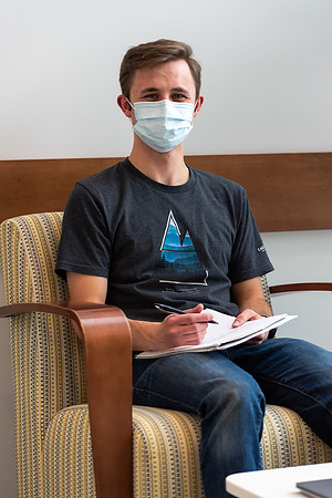 Student on campus - Jan 2021