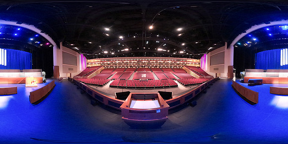 360 photos of the BYU-I Center auditorium.