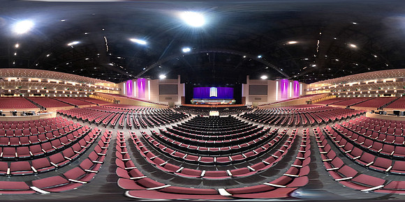 360 photos of the BYU-I Center auditorium.