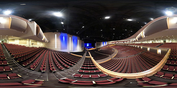 360 photos of the BYU-I Center auditorium.