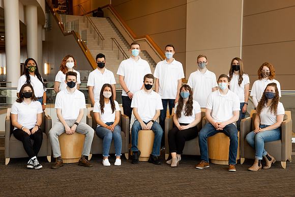 Members of the BYUI Student Living Council.