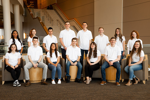Members of the BYUI Student Living Council.
