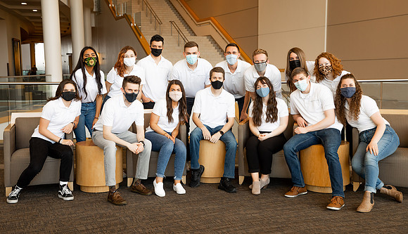 Members of the BYUI Student Living Council.