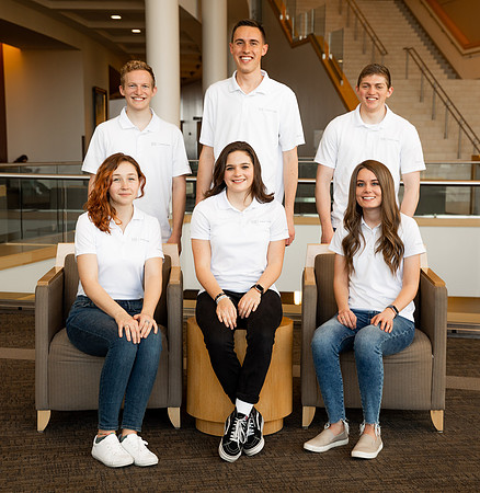 Members of the BYUI Student Living Council.