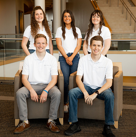 Members of the BYUI Student Living Council.