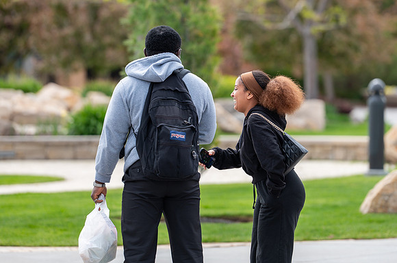 Students On Campus - May 2025