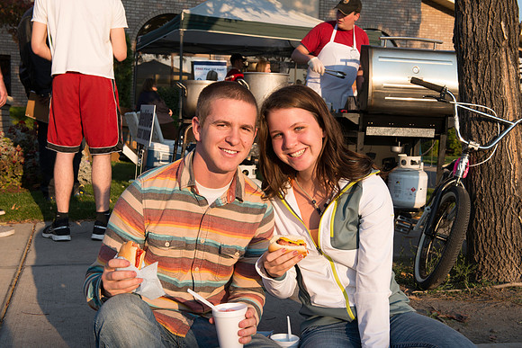 Beehive Credit Union welcomes BYU-Idaho students back for a new semester with free hotdogs and fun.