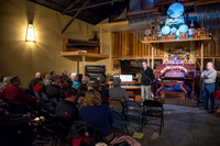 University Relations Christmas Party at Jim Clark's Magical Music Barn.