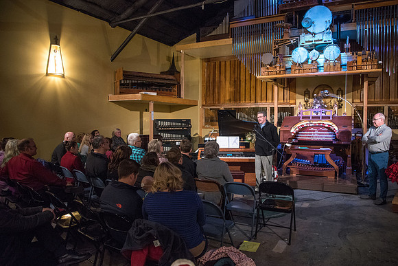 University Relations Christmas Party at Jim Clark's Magical Music Barn.