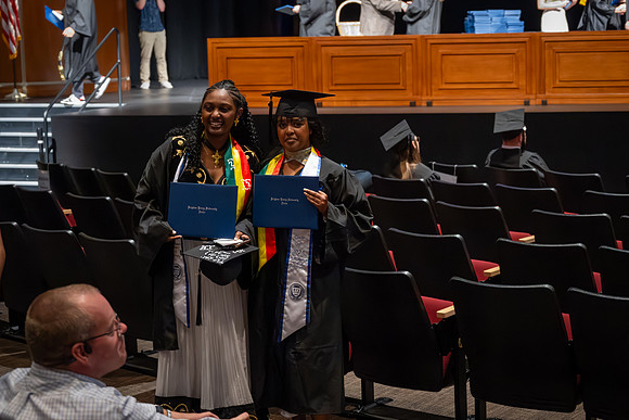 BYU-Idaho graduates participate in Convocation for the College of Business and Communication