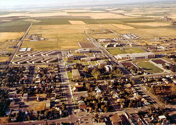 Ricks College Aerial Picture 1970