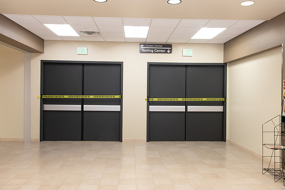 The entire Manwaring Center is closed due to the Covid-19 pandemic.
