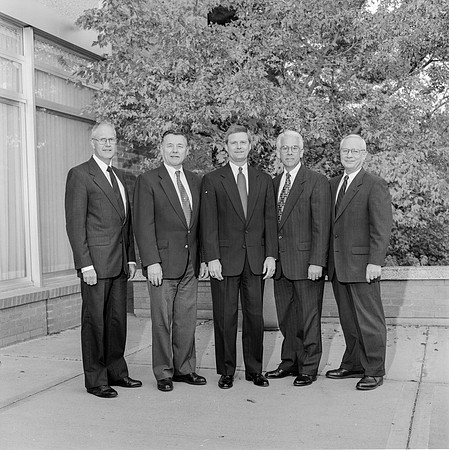 President Bednar and his staff of vice presidents