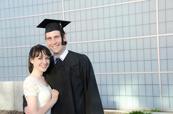 Commencement during graduation spring 2012